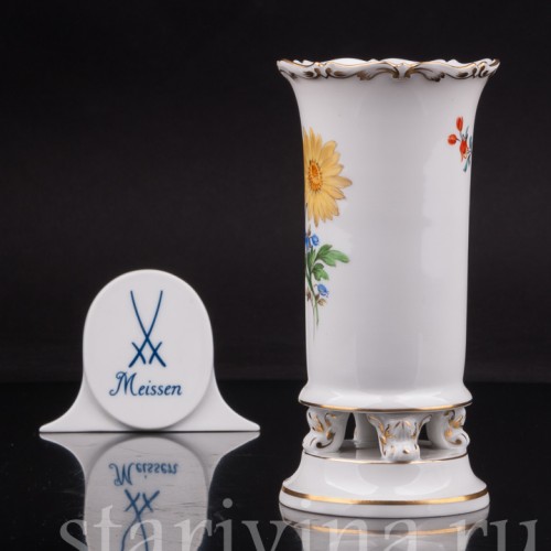 Декоративная фарфоровая Вазочка, Meissen, Германия, 1969 г.