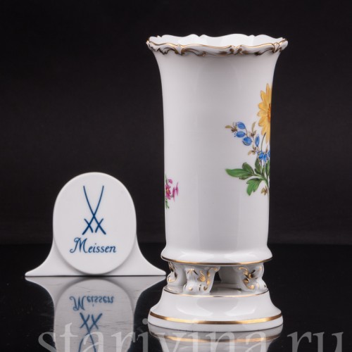 Декоративная фарфоровая Вазочка, Meissen, Германия, 1969 г.