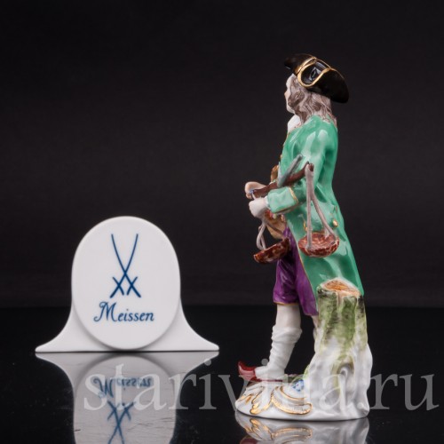 Статуэтка из фарфора Торговец виноградом, Cries de Paris, Meissen, Германия, 1973 г.