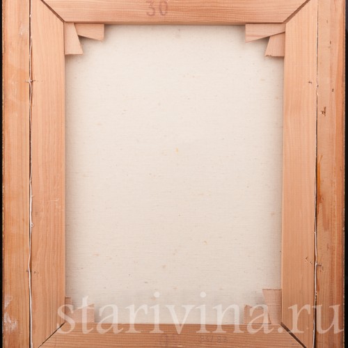 Картина маслом Натюрморт букет в вазе, Германия, вт. пол. 20 в.