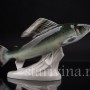 Фарфоровая статуэтка рыбы Хариус, Royal Dux, Чехия, 1990 гг.