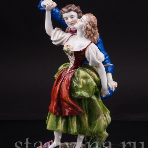 Фарфоровая статуэтка Танцующая пара, Von Schierholz, Германия, нач. 20 века.