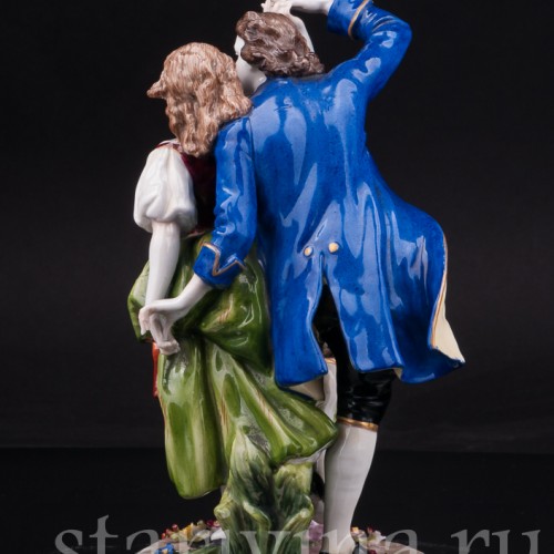 Фарфоровая статуэтка Танцующая пара, Von Schierholz, Германия, нач. 20 века.