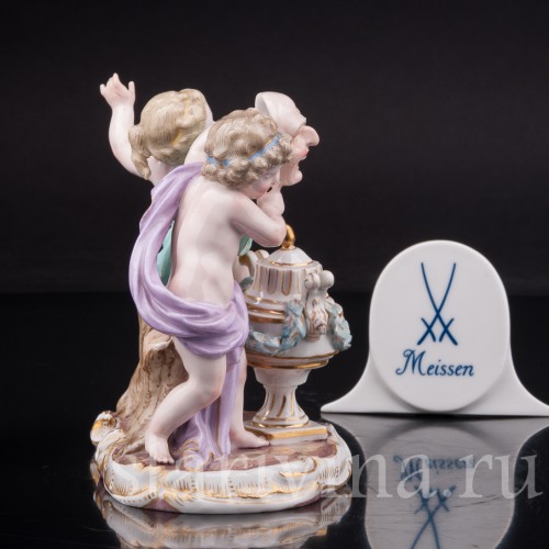 Фарфоровая композиция Аллегория театра, Meissen, Германия, 19 век.