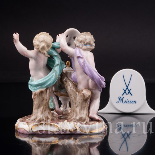 Фарфоровая композиция Аллегория театра, Meissen, Германия, 19 век.