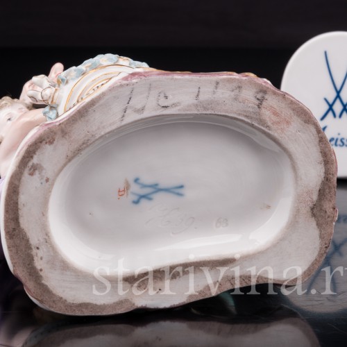 Фарфоровая композиция Аллегория театра, Meissen, Германия, 19 век.