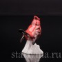 Фигурка птицы из фарфора Красный кардинал, миниатюра, Goebel, Германия, до 1991 г.