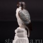 Фигурка птицы из фарфора Сокол сапсан, миниатюра, Goebel, Германия.