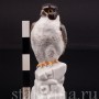 Фигурка птицы из фарфора Сокол сапсан, миниатюра, Goebel, Германия.