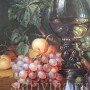 Картина маслом на доске Натюрморт с бокалом, Италия, сер. 20 в.