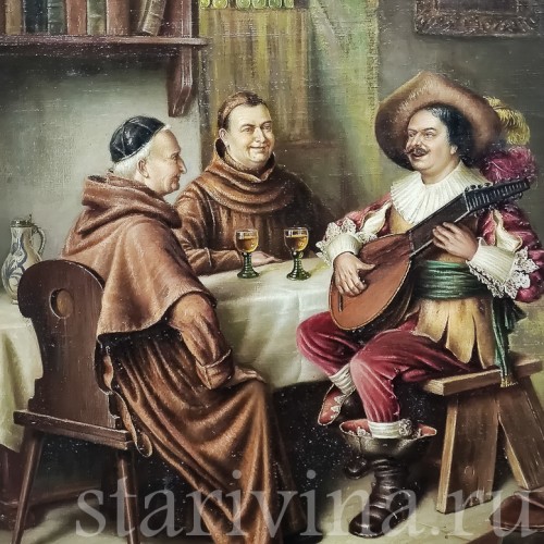 Веселая компания, Германия, вт. пол. 19 в