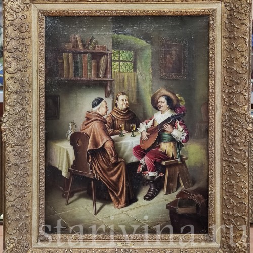 Веселая компания, Германия, вт. пол. 19 в