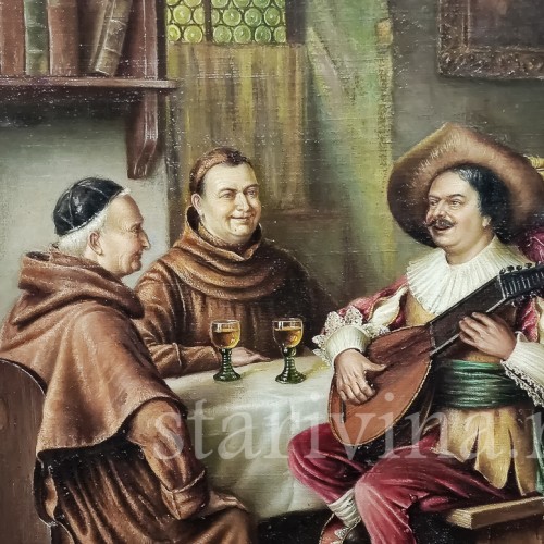 Веселая компания, Германия, вт. пол. 19 в