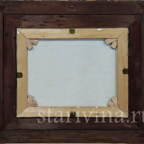 Картина маслом Натюрморт с луком, Германия, вт. пол. 20 в.