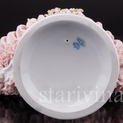 Девушка в шляпке, кружевная, Muller & Co, Германия, 1920-30 гг