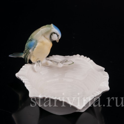 Лазоревка, вазочка, Karl Ens, Германия, 1920-30 гг