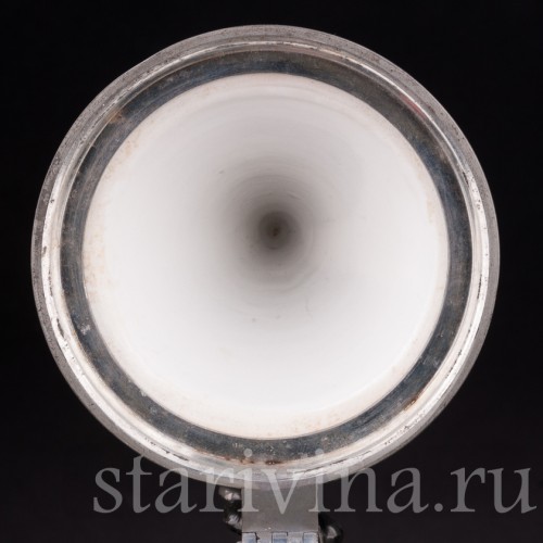 Антикварная пивная кружка Жаждущий рыцарь, 1 л, Villeroy & Boch, Германия, 1897 г.