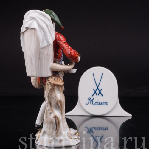 Фарфоровая статуэтка Торговец лимонадом, Cries de Paris, Meissen, Германия, сер. 19 - нач. 20 в.
