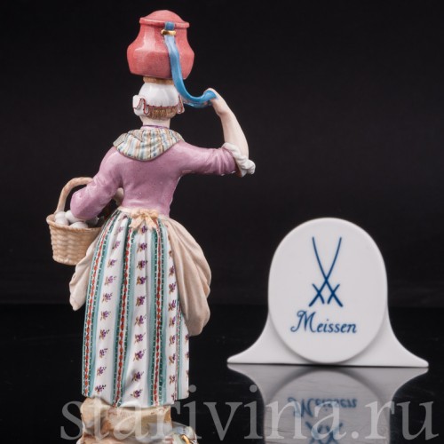 Торговка яйцами, Cries de Paris, Meissen, Германия, сер. 19 - нач. 20 в