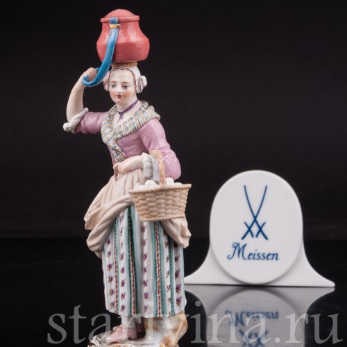 Торговка яйцами, Cries de Paris, Meissen, Германия, сер. 19 - нач. 20 в