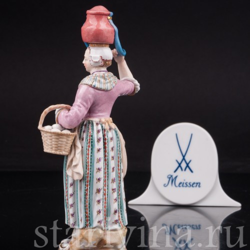 Торговка яйцами, Cries de Paris, Meissen, Германия, сер. 19 - нач. 20 в