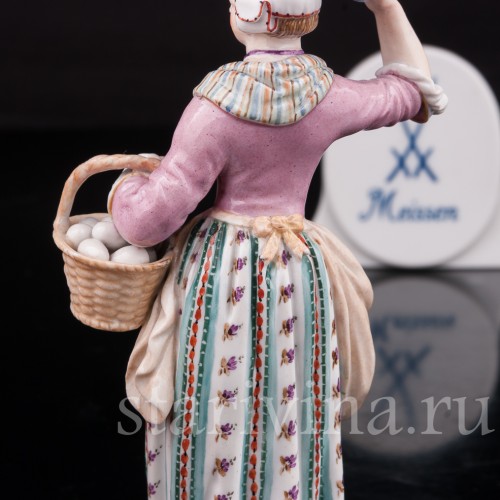 Торговка яйцами, Cries de Paris, Meissen, Германия, сер. 19 - нач. 20 в