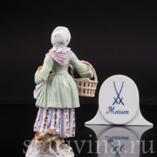 Статуэтка из фарфора Торговка сладостями, Meissen, Германия, сер. 19 - нач. 20 вв.