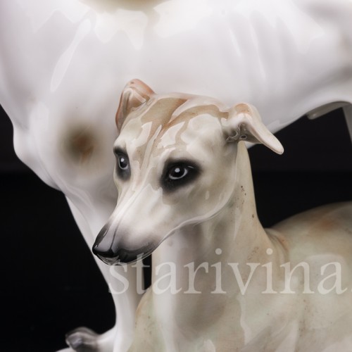 Два уиппета, Sitzendorf, Германия