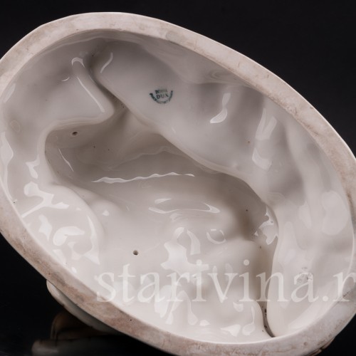 Композиция из фарфора Схватка, Royal Dux, Чехия, 1918-45 гг.