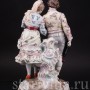 Фарфоровая статуэтка Пара в испанских костюмах, Volkstedt, Германия, кон. 19 в.
