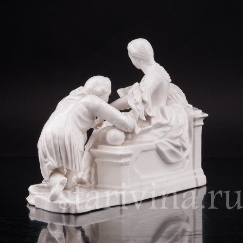 Фигурка из фарфора Поцелуй руки, Nymphenburg, Германия, 1900-20 гг.