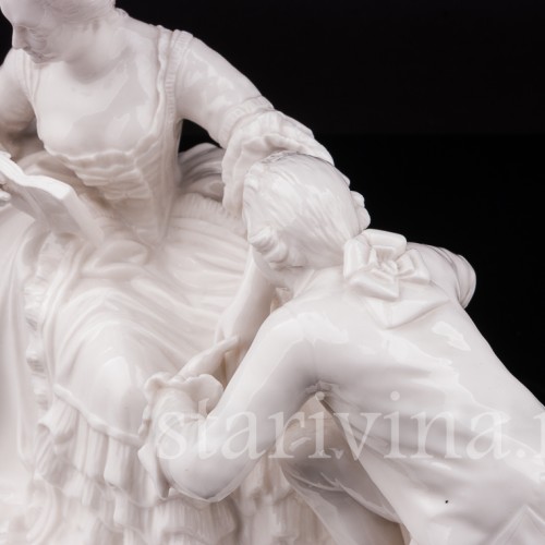 Фигурка из фарфора Поцелуй руки, Nymphenburg, Германия, 1900-20 гг.