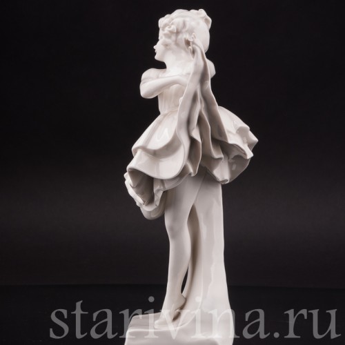 Фарфоровая статуэтка Танцующая девочка Schwarzburger, Германия, нач. 20 века.