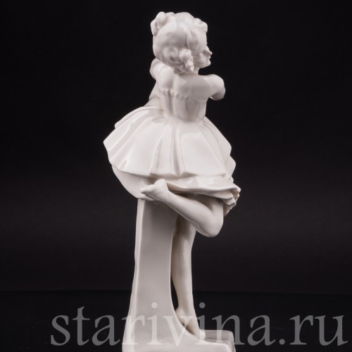 Фарфоровая статуэтка Танцующая девочка Schwarzburger, Германия, нач. 20 века.