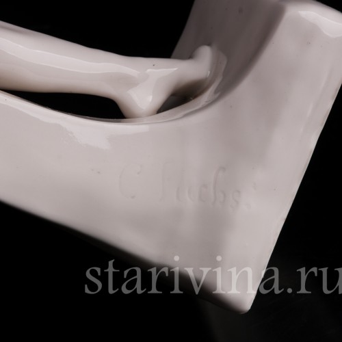 Фарфоровая статуэтка Танцующая девочка Schwarzburger, Германия, нач. 20 века.