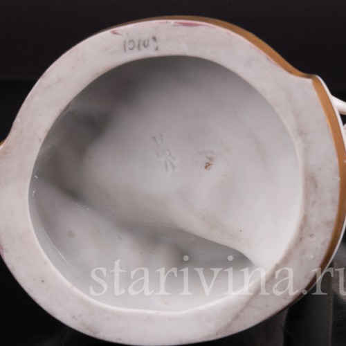 Фигурка из фарфора Девушка с арфой, Scheibe-Alsbach, Германия, пер. пол. 20 в.