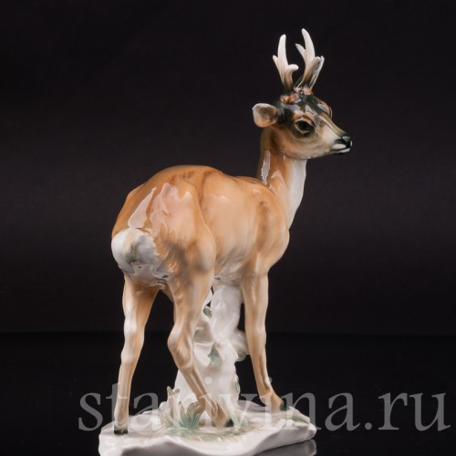 Фарфоровая статуэтка Косуля, Karl Ens, Германия, 1920-30 гг.