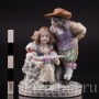 Фарфоровая статуэтка Дети с куклой Dressel, Kister & Cie, Германия, нач. 20 в.