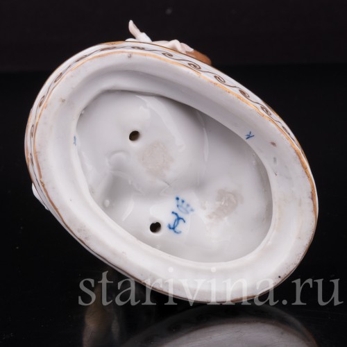 Фарфоровая статуэтка Дети с куклой Dressel, Kister & Co, Германия, нач. 20 в.