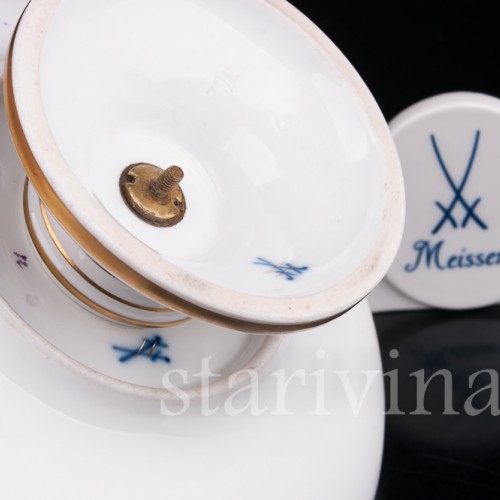 Декоративная Фруктовница из фарфора, Meissen, Германия, сер 19 - нач 20 вв.