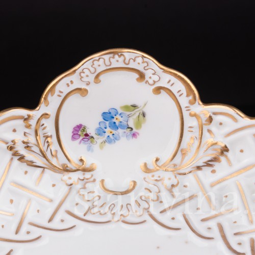 Декоративная Фруктовница из фарфора, Meissen, Германия, сер 19 - нач 20 вв.