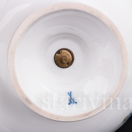 Декоративная Фруктовница из фарфора, Meissen, Германия, сер 19 - нач 20 вв.