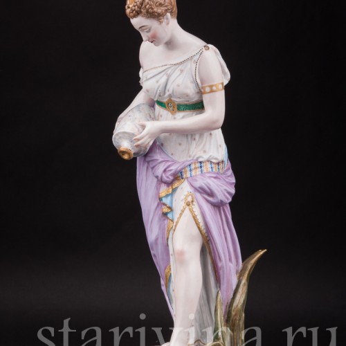 Статуэтка из фарфора Девушка с кувшином, Vion Baury, Франция, 1868-1879 гг.