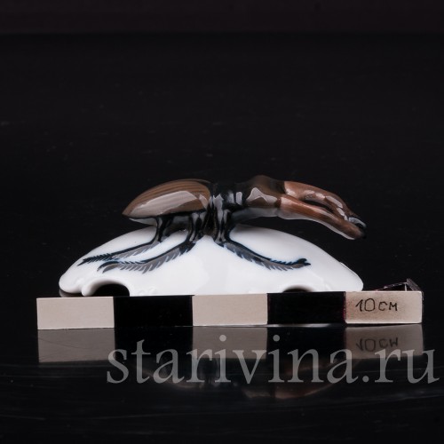 Фарфоровая статуэтка Жук-олень, Rosenthal, Германия, 1924 год.