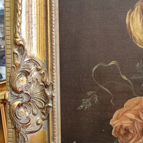 Картина маслом на холсте Натюрморт в голландском стиле, Германия, сер. 20 в.