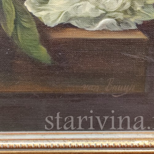 Картина маслом на холсте Натюрморт в голландском стиле, Германия, сер. 20 в.