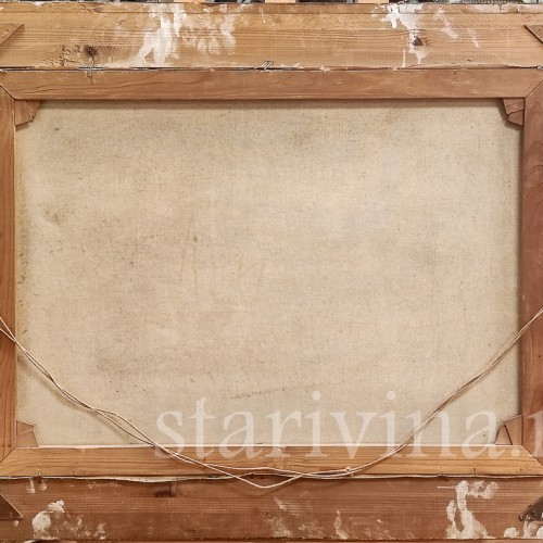 Картина маслом на холсте На море, Германия, 20 в.