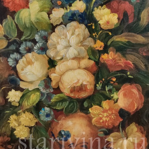 Картина маслом Натюрморт в голландском стиле, Германия, сер. 20 в.