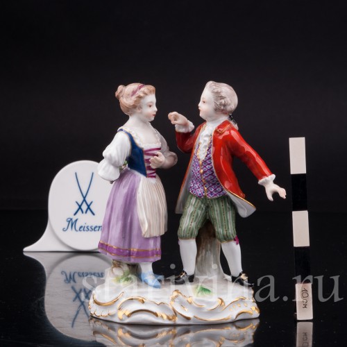 Фарфоровая статуэтка Юный ревнивец, Meissen, Германия, кон. 19 - нач. 20 вв.