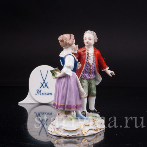 Фарфоровая статуэтка Юный ревнивец, Meissen, Германия, кон. 19 - нач. 20 вв.